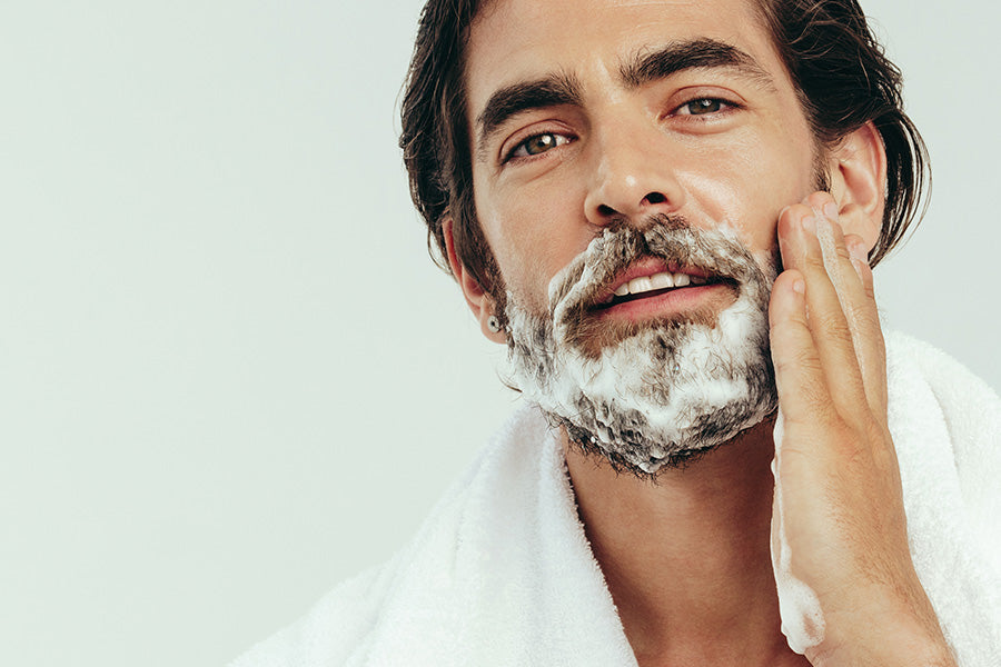 shaving routine