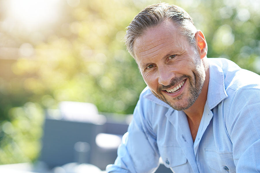 aging men skincare routine