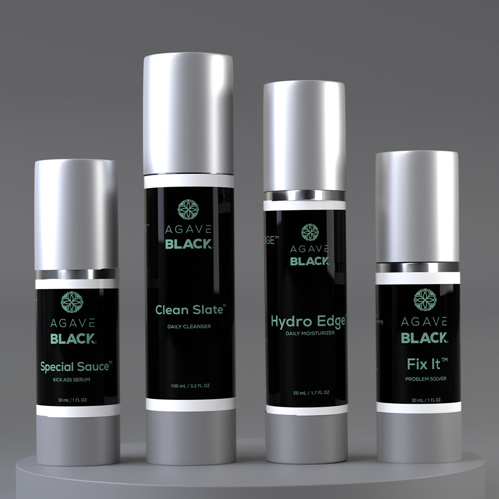 Full skincare routine for men