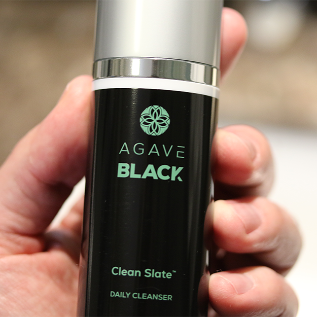 Clean Slate Face Wash for Men - Agave Black